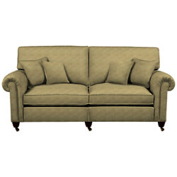 Duresta Lowndes Grand Sofa Matrix Silver